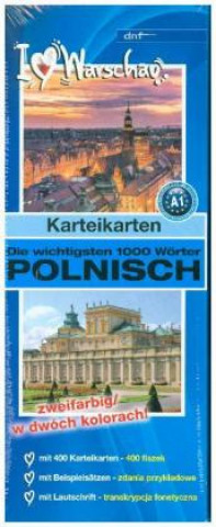 Karteikartenbox 1000 Wörter Polnisch Niveau A1
