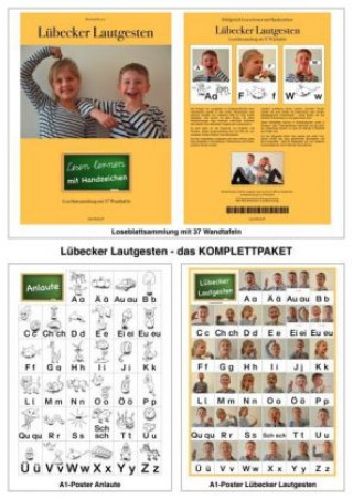 Lübecker Lautgesten - Das Komplettpaket, m. 1 Buch, m. 3 Beilage