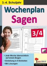 Wochenplan Sagen 3/4