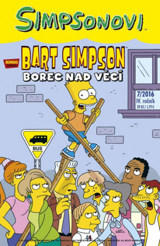 Bart Simpson Borec nad vďż˝cďż˝