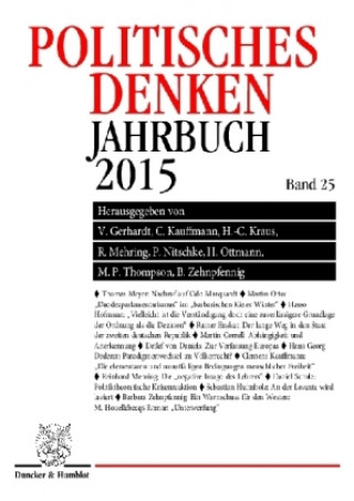 Politisches Denken. Jahrbuch 2015.