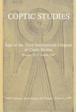 Coptic Studies, Acts of the Third International Congress of Coptic Studies: Warsaw, 20-25 August 1984
