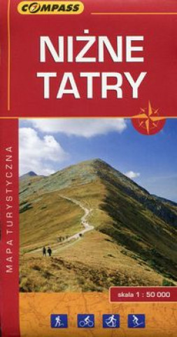 Nizne Tatry mapa turystyczna 1:50 000