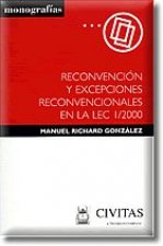 Reconvención y excepciones reconvenvionales en la LEC 1/2000