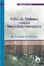 Peón de defensa contra incendios forestales de la Xunta de Galicia. Temario y test