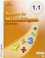 Quadern matematiques 1r.primaria. Trimestral