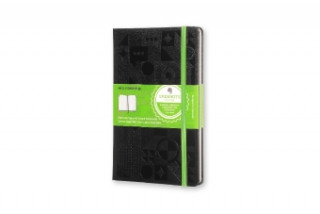 Moleskine Evernote Smart Notizbuch, Large, A5, Kariert, schwarz