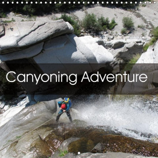 Canyoning Adventure (Wall Calendar 2017 300 × 300 mm Square)