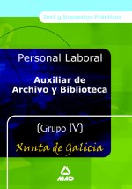 Auxiliares de Archivo y Bibliotecas, Grupo IV, Xunta de Galicia. Test y supuestos prácticos