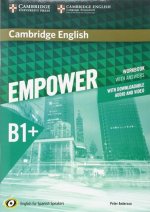 Cambridge English Empower for Spanish Speakers B1+ Workbook with Answers, with Downloadable Audio and Video