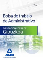 Bolsa de trabajo de Administrativo de la Diputación Foral de Gipuzkoa. Test