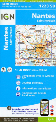 Nantes -  St.Herblai 1 : 25 000