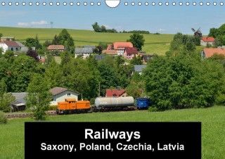 Railways in Saxony, Poland, Czechia and Latvia 2017