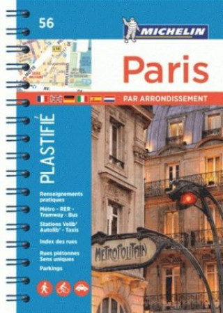 Michelin Stadtplan Paris par arrondissement 1 : 10 000