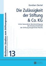 Die Zulassigkeit Der Stiftung & Co. Kg