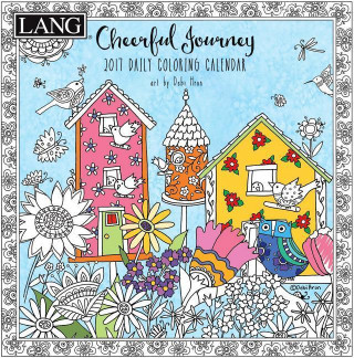 Cal 2017 Cheerful Journey 2017 Box Calendar (Coloring)