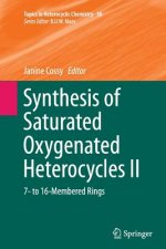 Synthesis of Saturated Oxygenated Heterocycles II