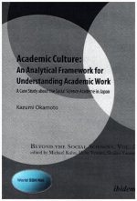 Academic Culture -- An Analytical Framework for Understanding Academic Work