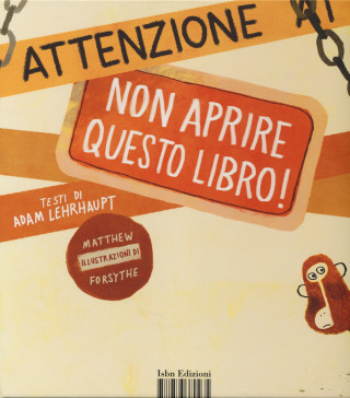 Attenzione: non aprire questo libro!