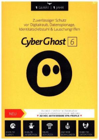 CyberGhost 6, 1 Gerät, 1 DVD-ROM