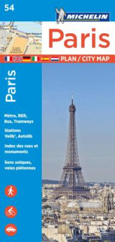 Paris - Michelin City Plan 54