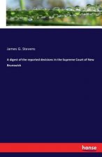 digest of the reported decisions in the Supreme Court of New Brunswick