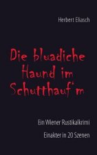 bluadiche Haund im Schutthaufm