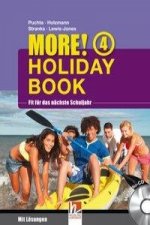 MORE! Holiday Book 4, mit 1 Audio-CD