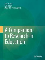 Companion to Research in Education