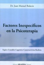 Factores Inespecificos en la Psicoterapia.