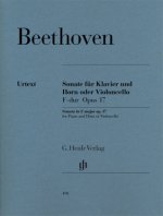 Sonate F-Dur op.17 für Klavier und Horn (oder Violoncello)