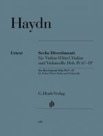 Sechs Divertimenti Hob.IV: 6-11 für Violine (Flöte), Violine und Violoncello, Stimmensatz