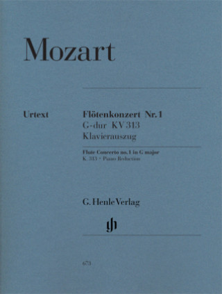 Flötenkonzert G-Dur KV 313, Klavierauszug