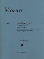 Konzert für Horn und Orchester Nr. 3 Es-Dur KV 447 (mit Es- und F-Stimme), Klavierauszug