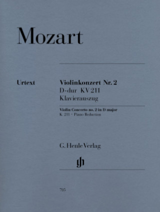 Violinkonzert Nr.2 D-Dur KV 211, Klavierauszug