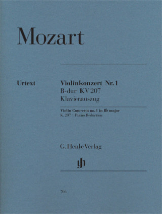 Violinkonzert Nr.1 B-Dur KV 207, Klavierauszug