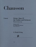 Poeme für Violine und Orchester op.25, Klavierauszug
