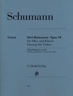 Drei Romanzen op.94, Fassung für Violine und Klavier, mit Violinstimme