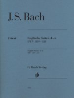 Englische Suiten Nr.4-6 BWV 809-811, für Klavier