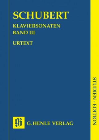 Klaviersonaten, Studien-Edition. Bd.3