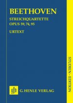 Streichquartette op.59, 74, 95, Studien-Edition