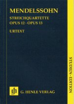 Streichquartette op.12 und 13, Studienpartitur