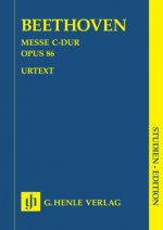 Messe C-Dur op.86, Partitur