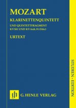 Klarinettenquintett A-Dur KV 581 und Fragment KV Anh. 91 (516c), Klarinette, 2 Violinen, Viola und Violoncello, Partitur