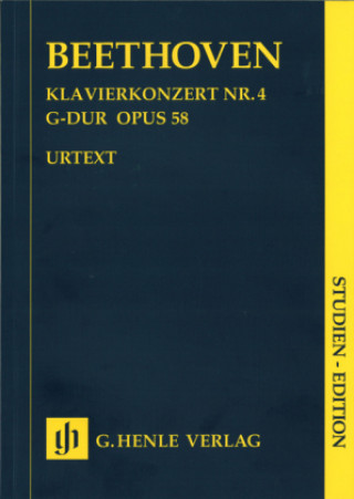 Klavierkonzert Nr.4 G-Dur op.58, Klavierauszug, Studien-Edition