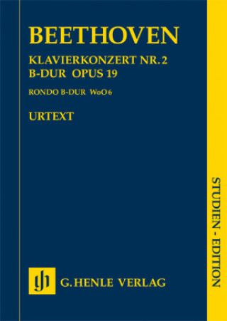 Klavierkonzert Nr.2 B-Dur op.19, Klavierauszug, Studien-Edition