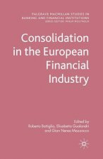 Consolidation in the European Financial Industry