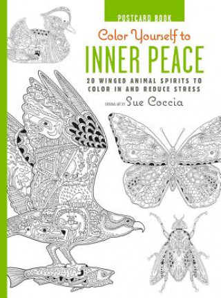 Color Yourself to Inner Peace Postcard Book