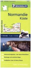 Michelin Zoomkarte Normandie Küste 1 : 200 000