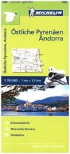 Michelin Zoomkarte Östliche Pyrenäen, Andorra 1 : 150 000